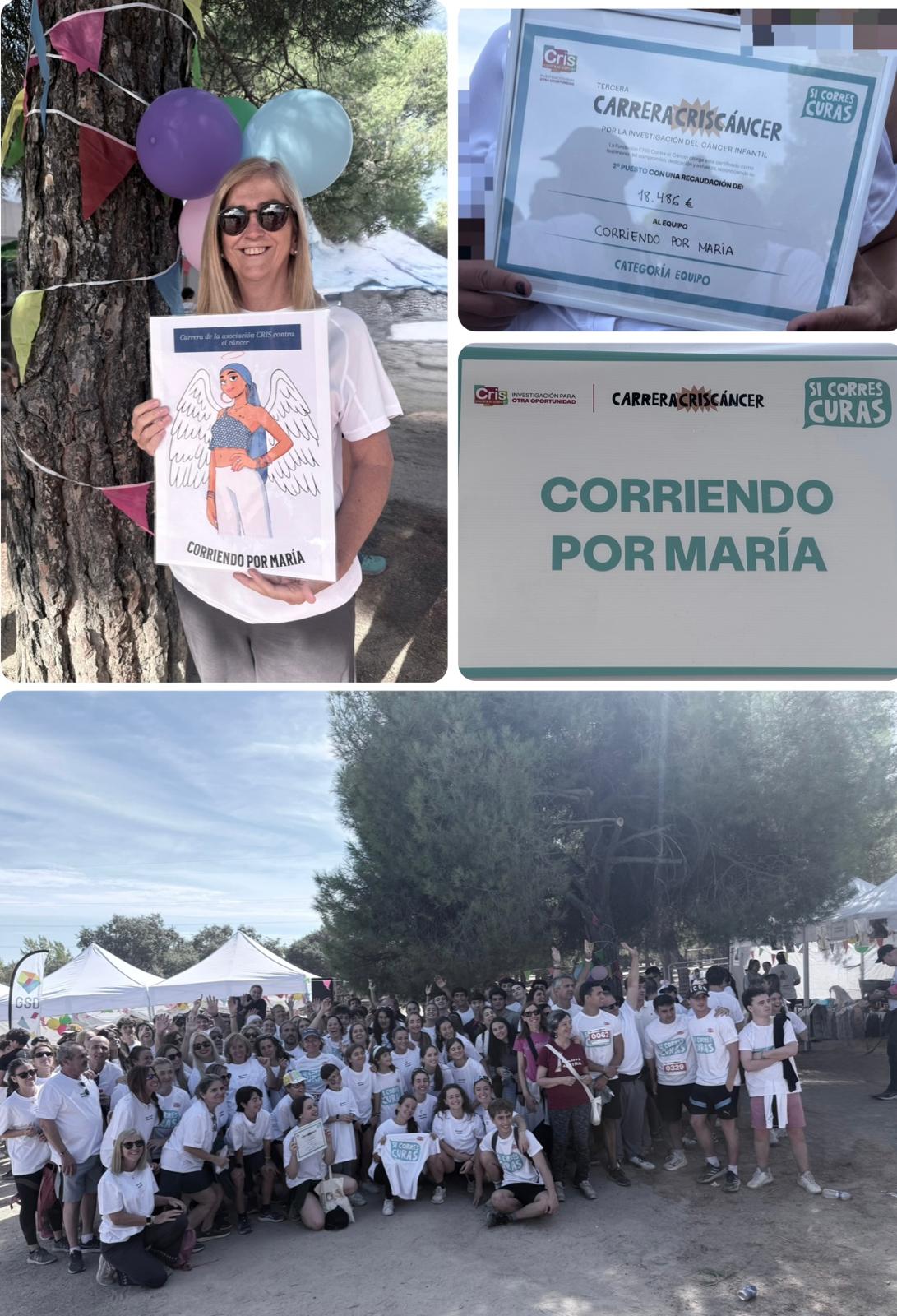 Collage de recuerdos de María