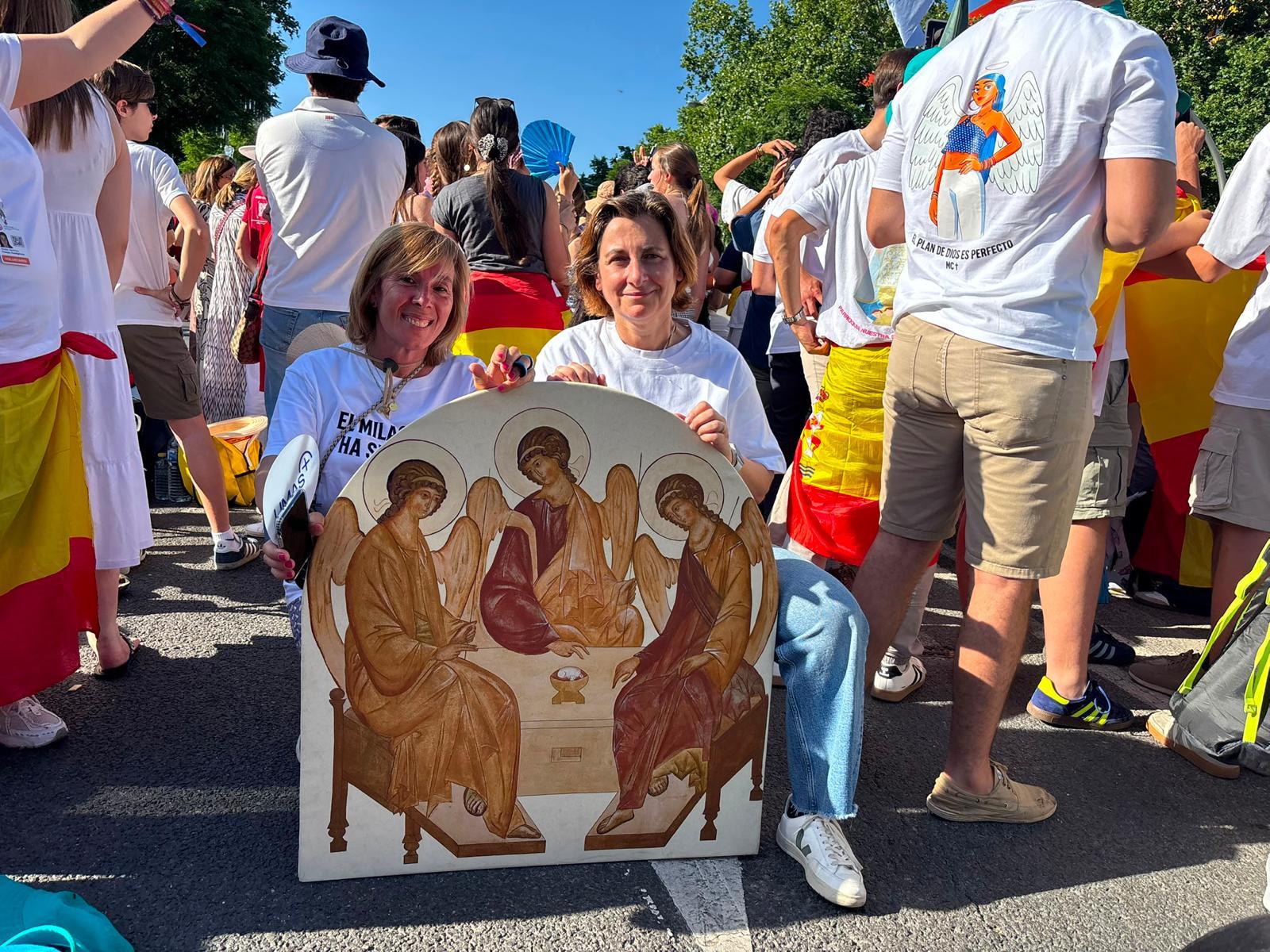 Icono Roma con papá