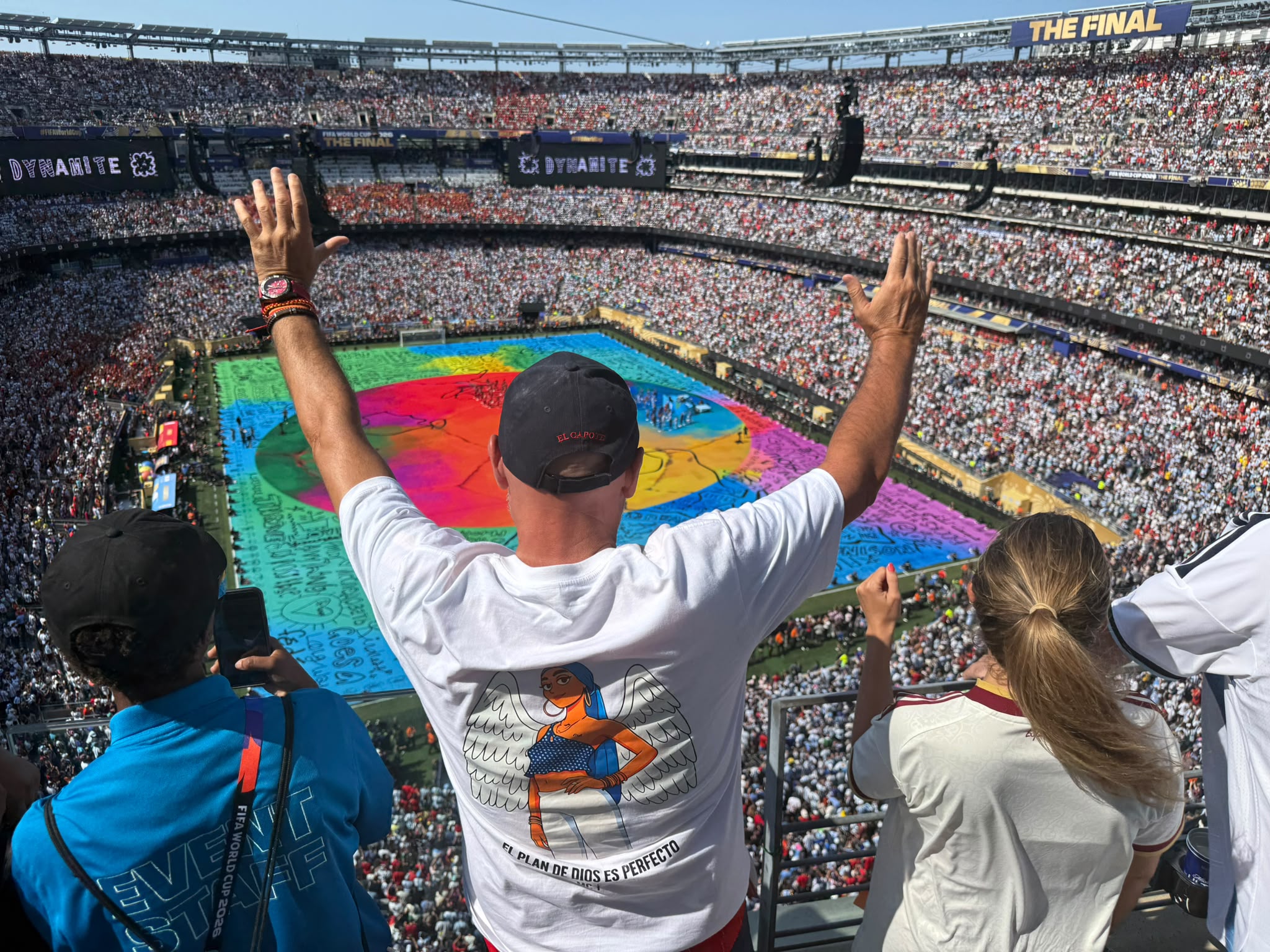 Javi en la final del Mundial