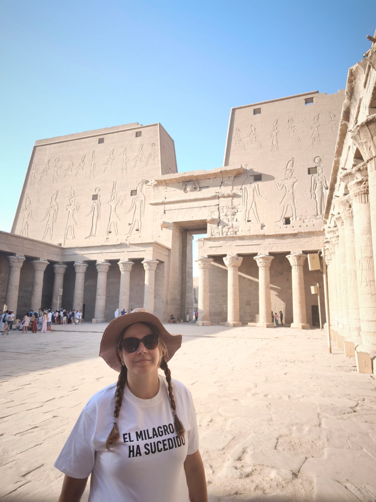 Natalia en Egipto