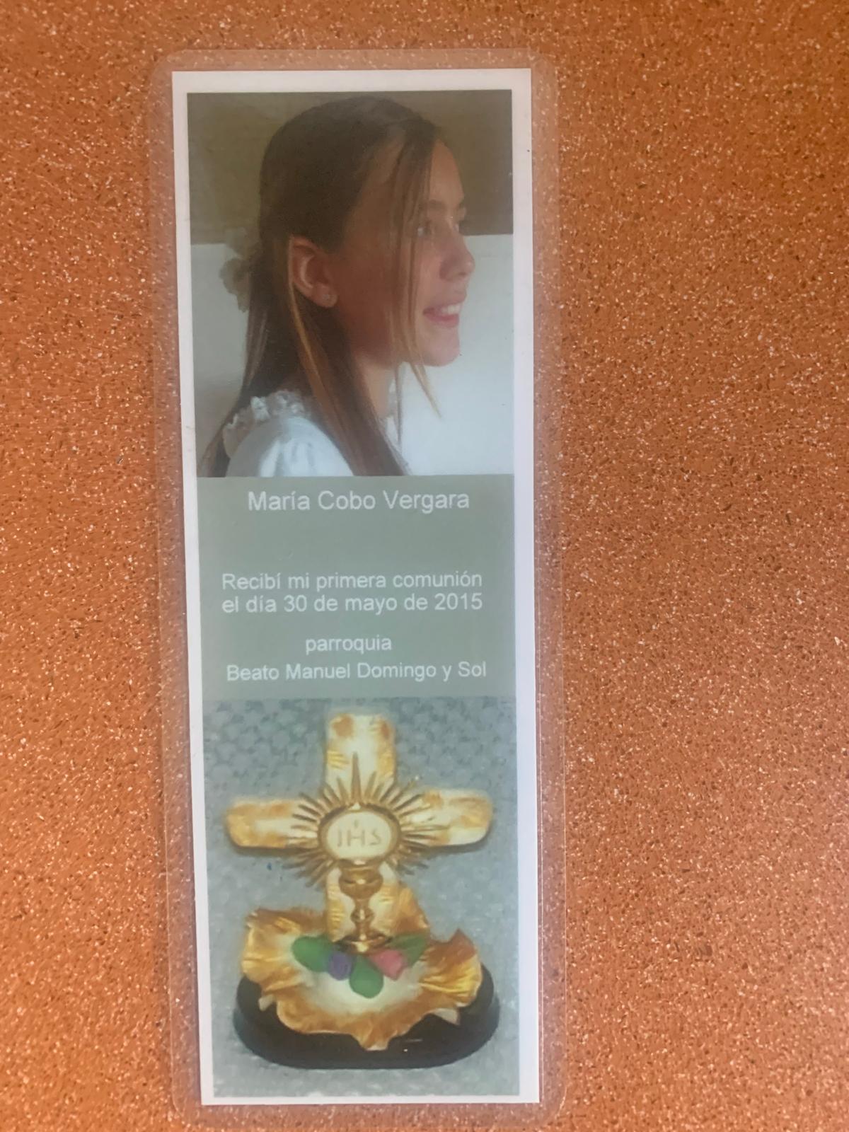 Recordatorio de comunión
